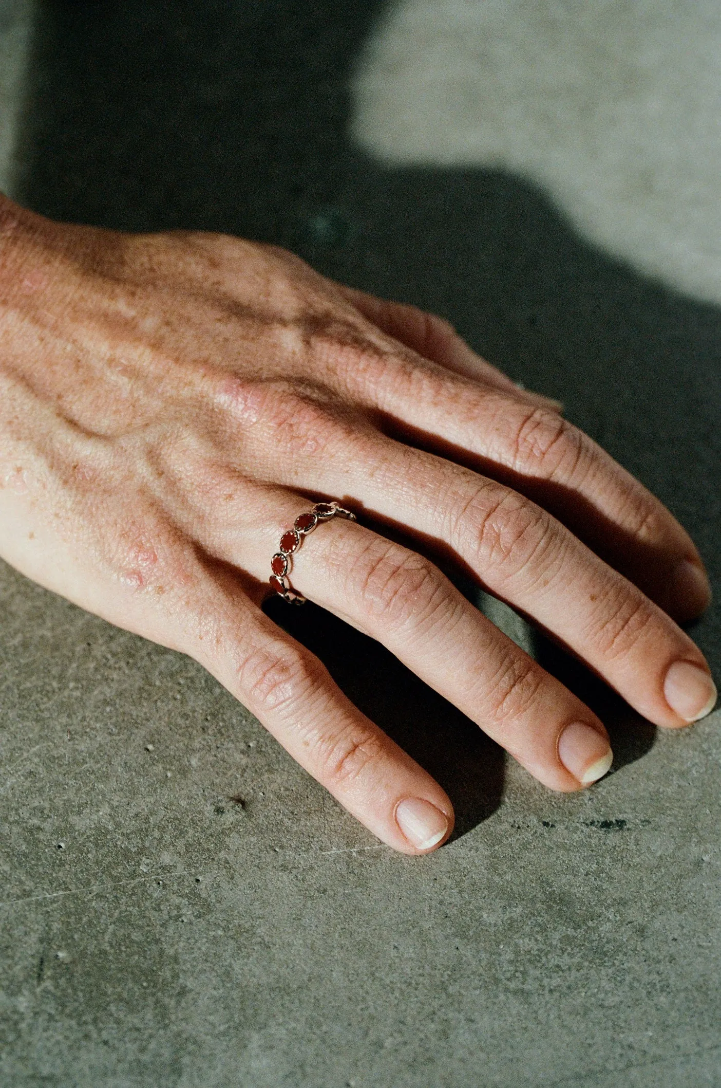 Black / Red Solar Ring