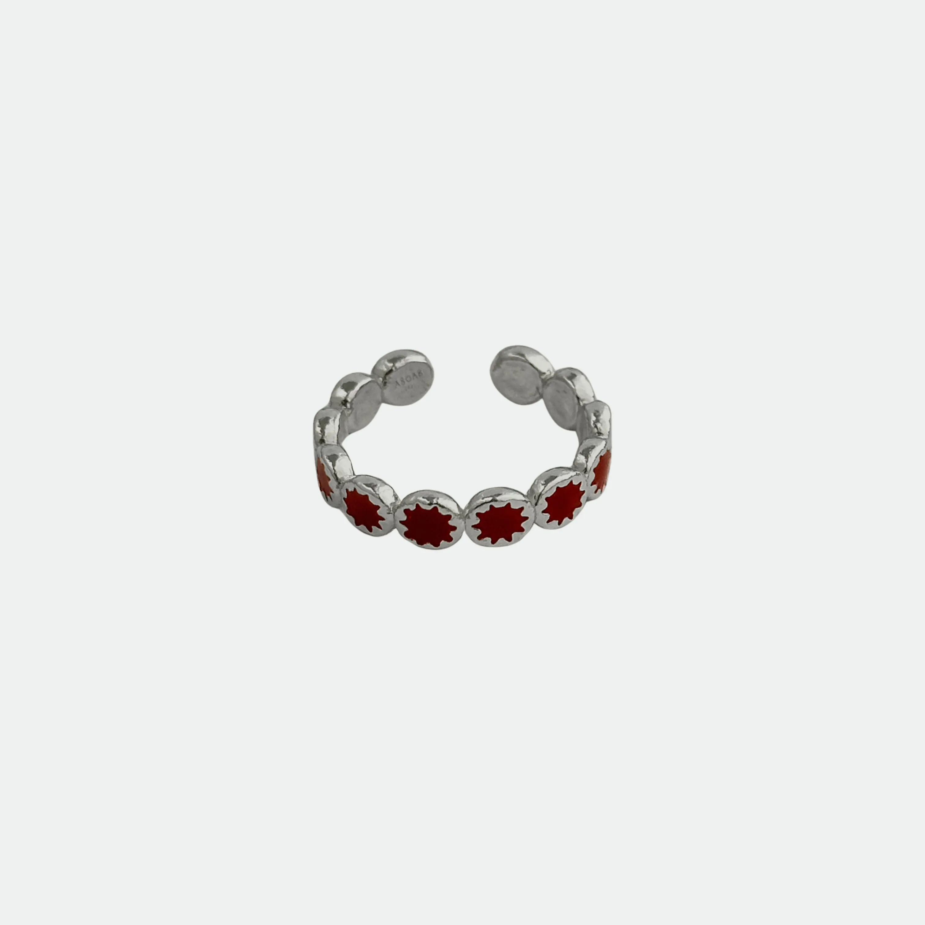 Black / Red Solar Ring