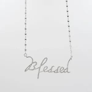 Blessed Silver Necklace I-41