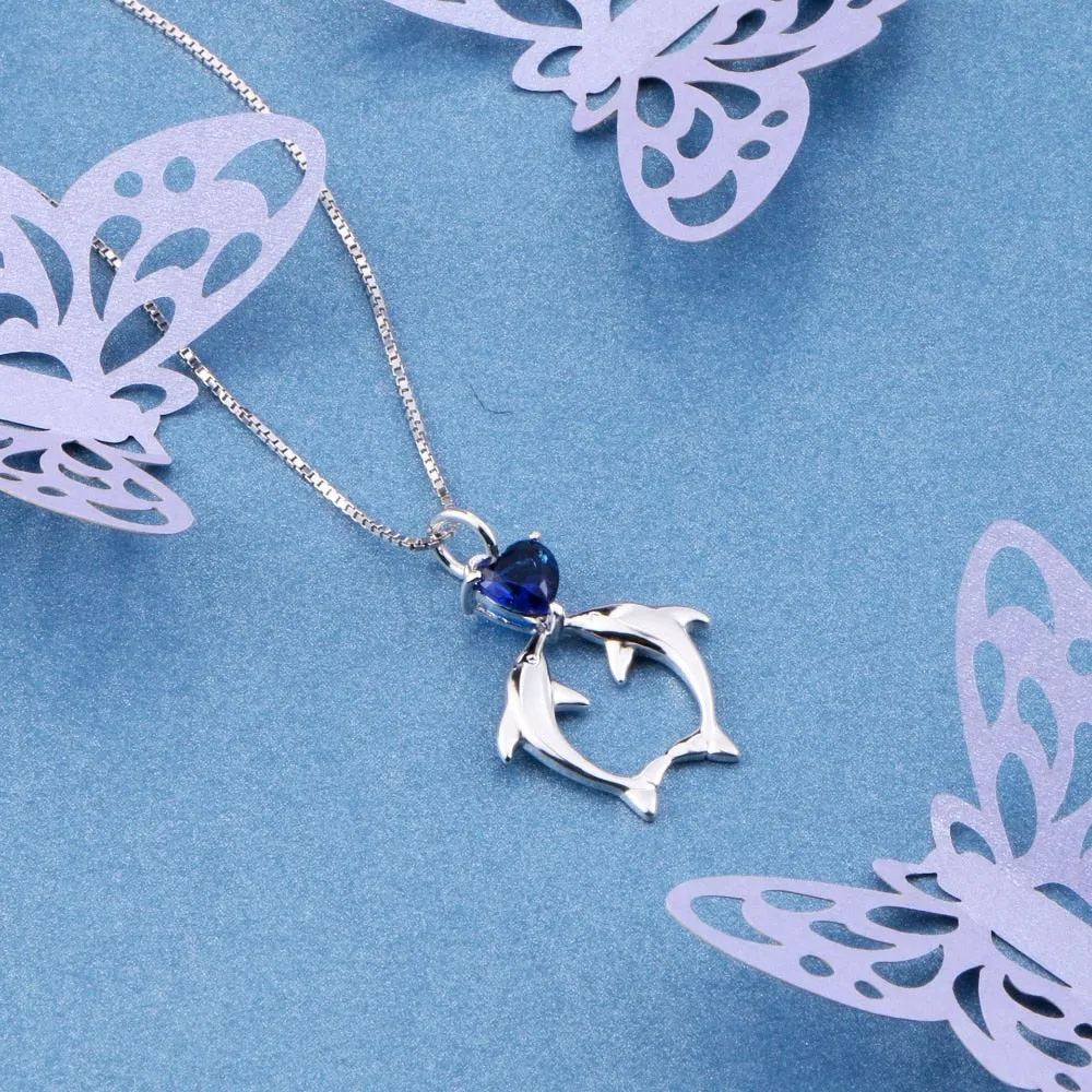 Blue Crystal Dolphins