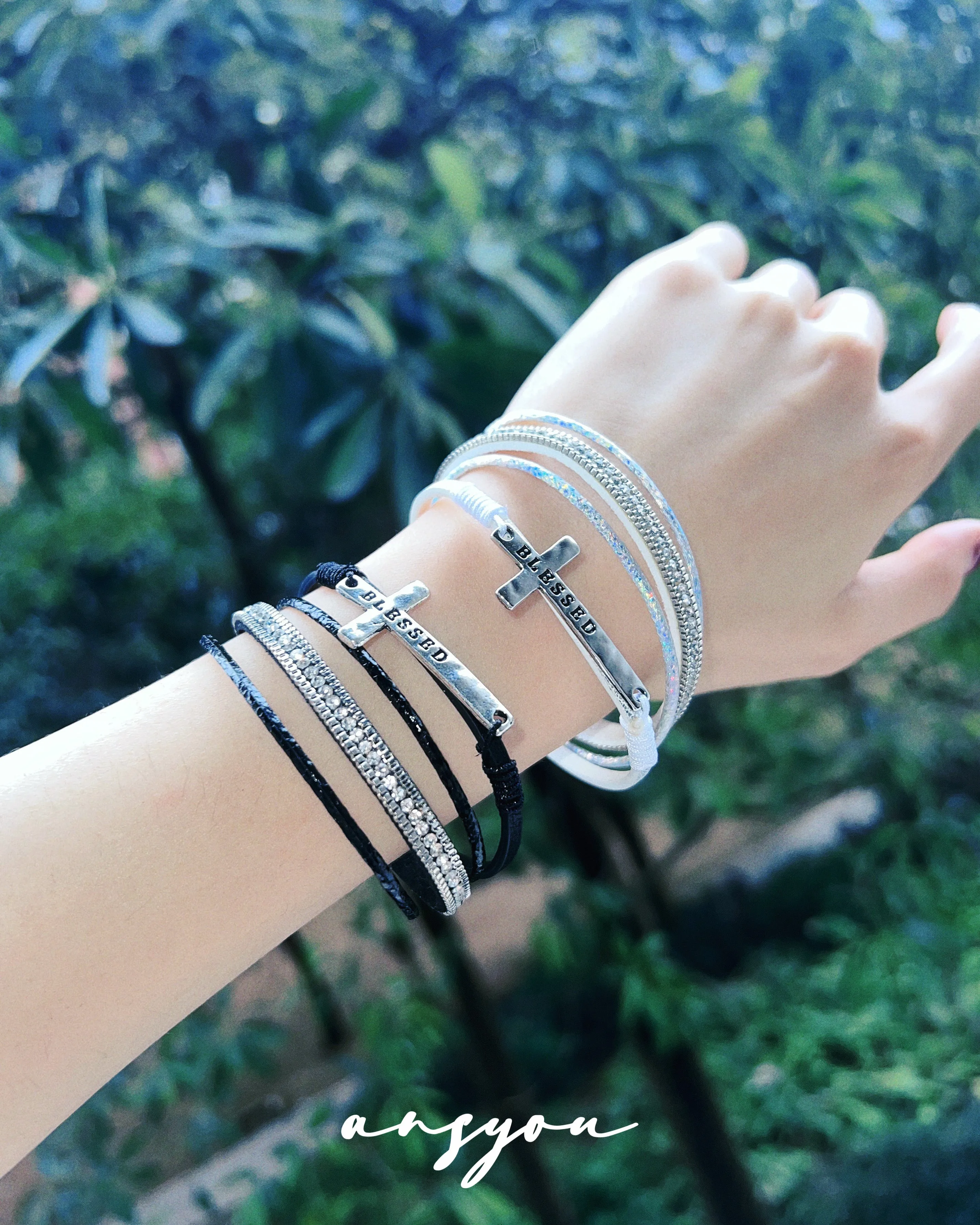 Boho Cross Bracelet