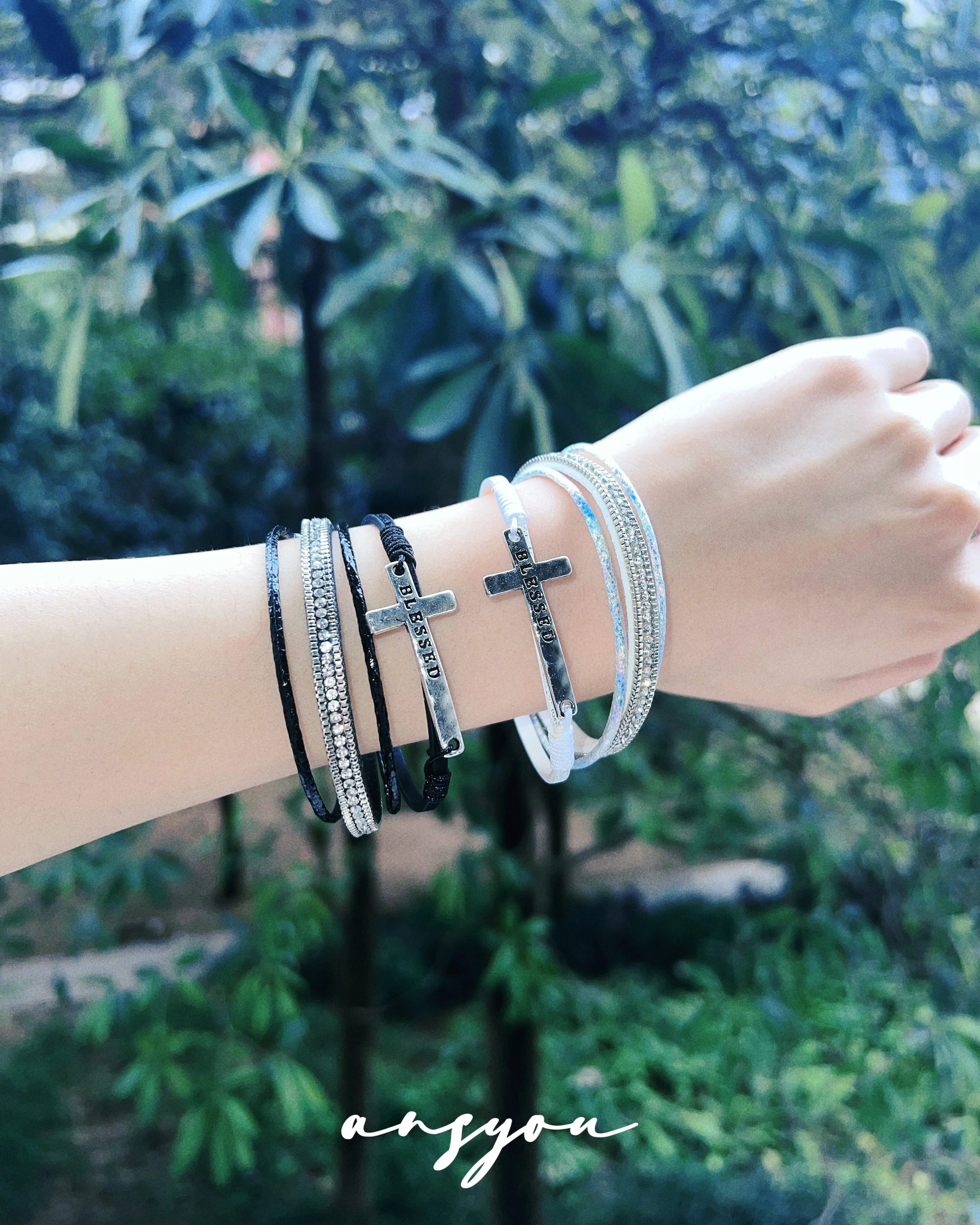 Boho Cross Bracelet