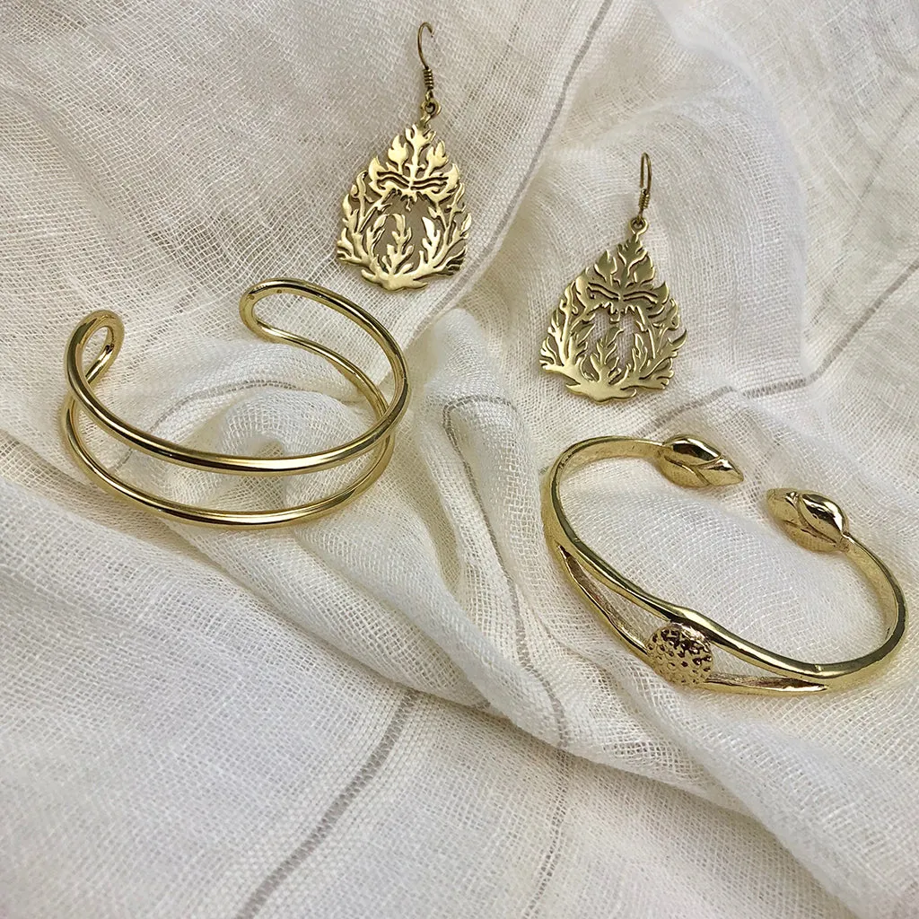 Bombshell Lotus Cuff