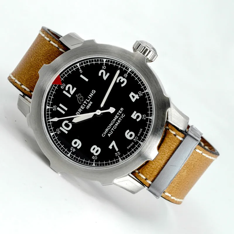 Breitling Aviator Super 8 B20 AB2040101B1X1 Automatic 46mm Black Dial