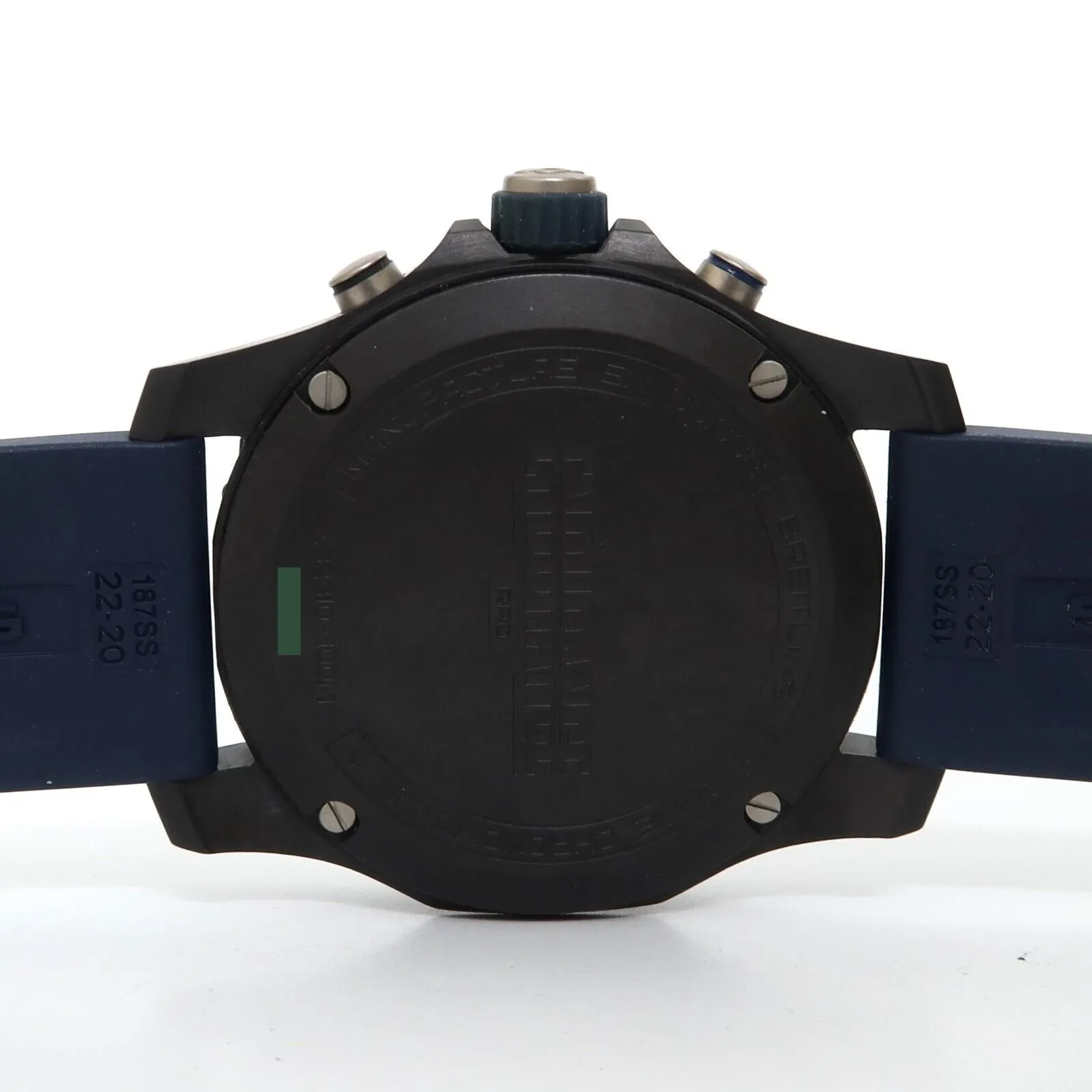 Breitling Endurance Pro Blue Quartz Black Dial Breitlight Chrono 44MM X82310