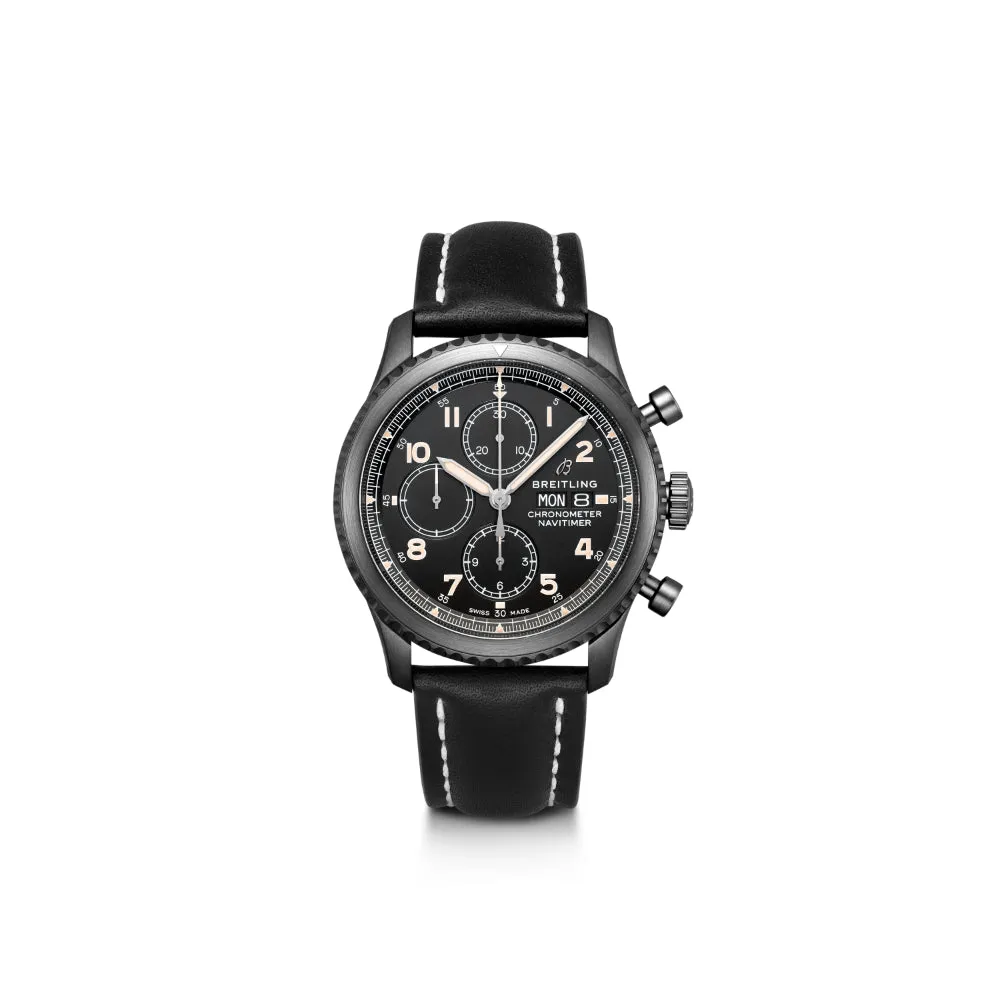 Breitling Navitimer 8  Chronograph 43mm Black Steel