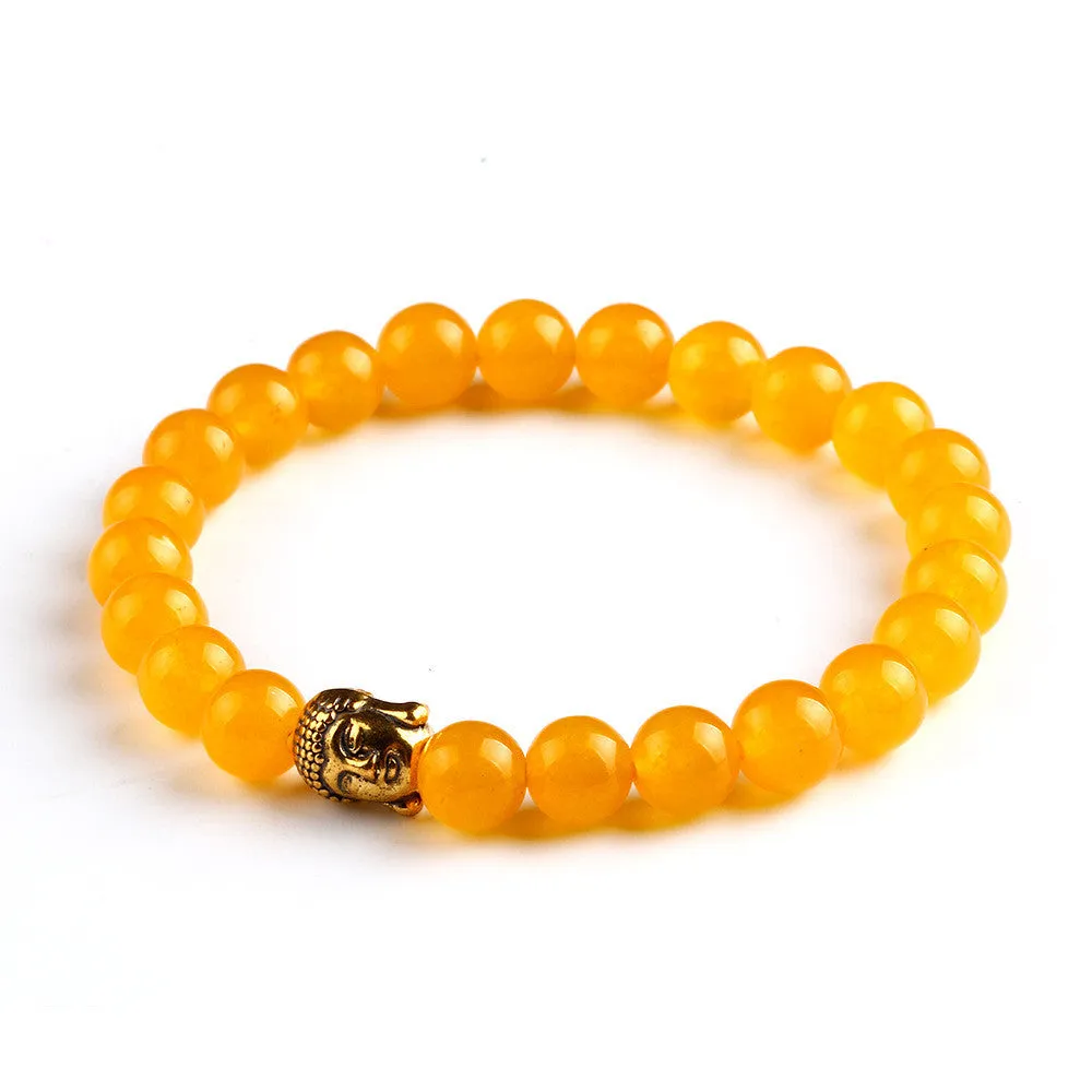 Buddha beads Bracelets Bangles Natural Stone Charm Bracelets For Women and Men Jewelry