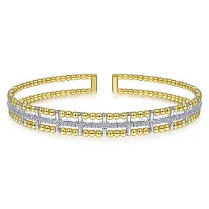 Bujukan Diamond Cuff Bangle