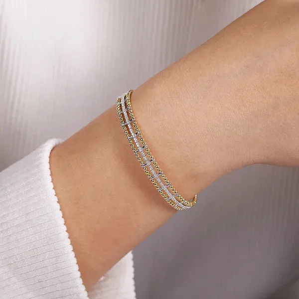Bujukan Diamond Cuff Bangle