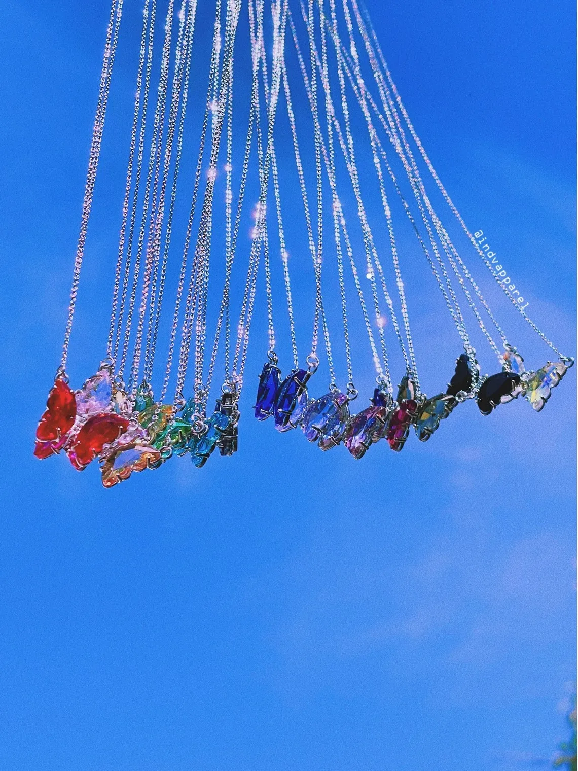 Butterfly Necklace Set, Valerie