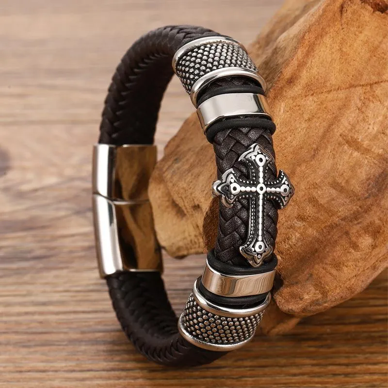 🔥【BUY 2 FREE SHIPPING & GET 10%OFF】Bracelet 1915 - Cross Pattern
