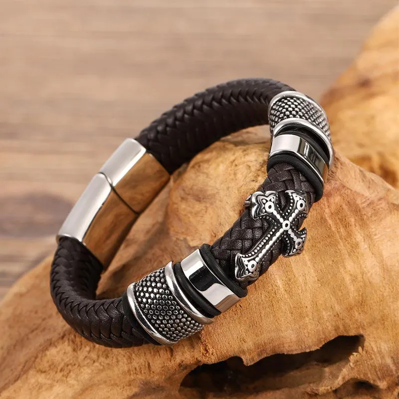 🔥【BUY 2 FREE SHIPPING & GET 10%OFF】Bracelet 1915 - Cross Pattern