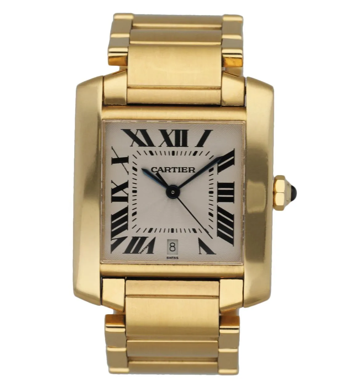 Cartier Tank Francaise 1840 18K Yellow Gold Men's Watch