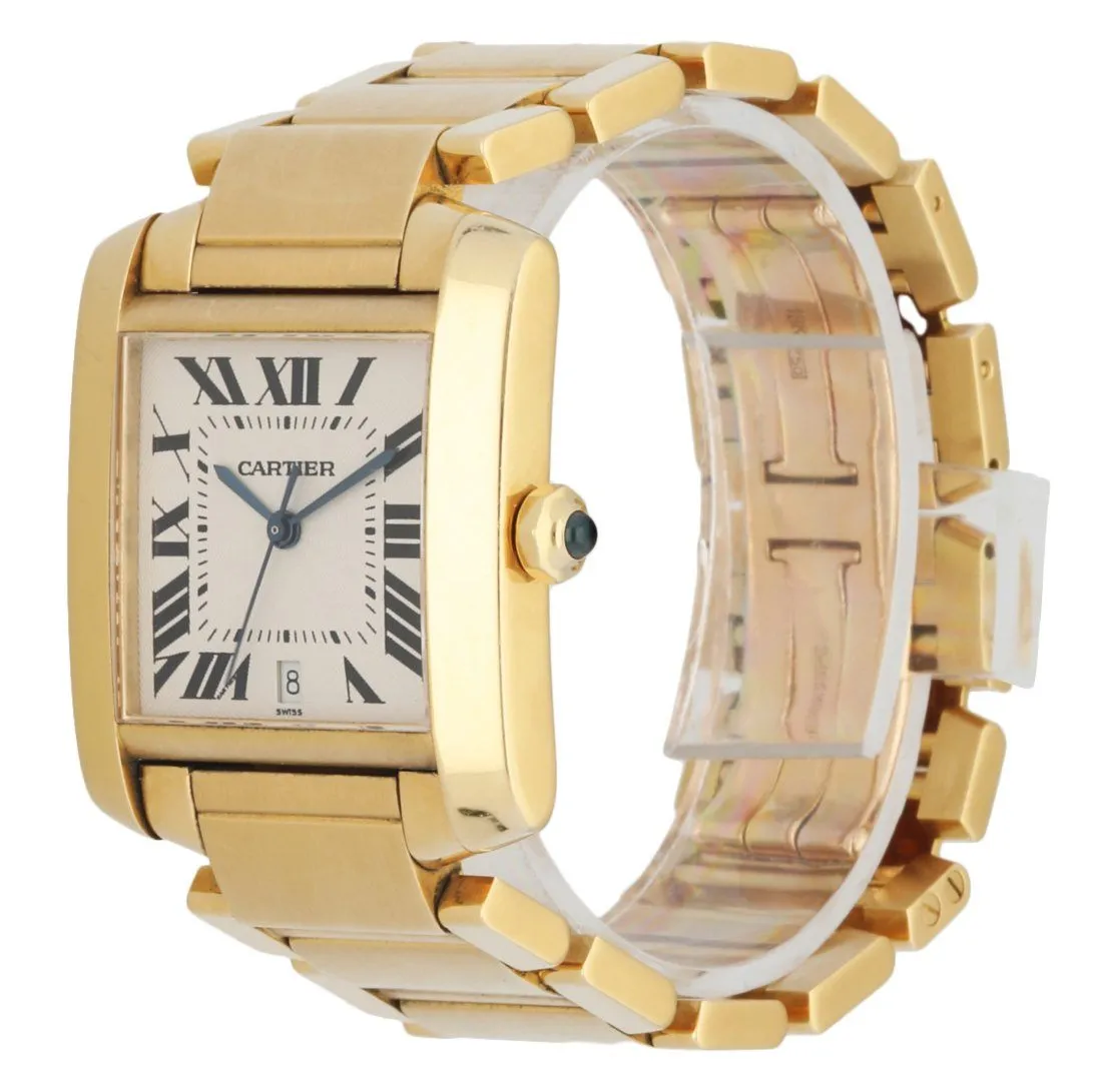 Cartier Tank Francaise 1840 18K Yellow Gold Men's Watch