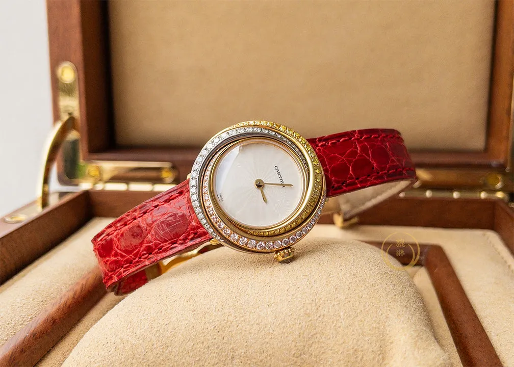 Cartier Trinity Watch Three Gold