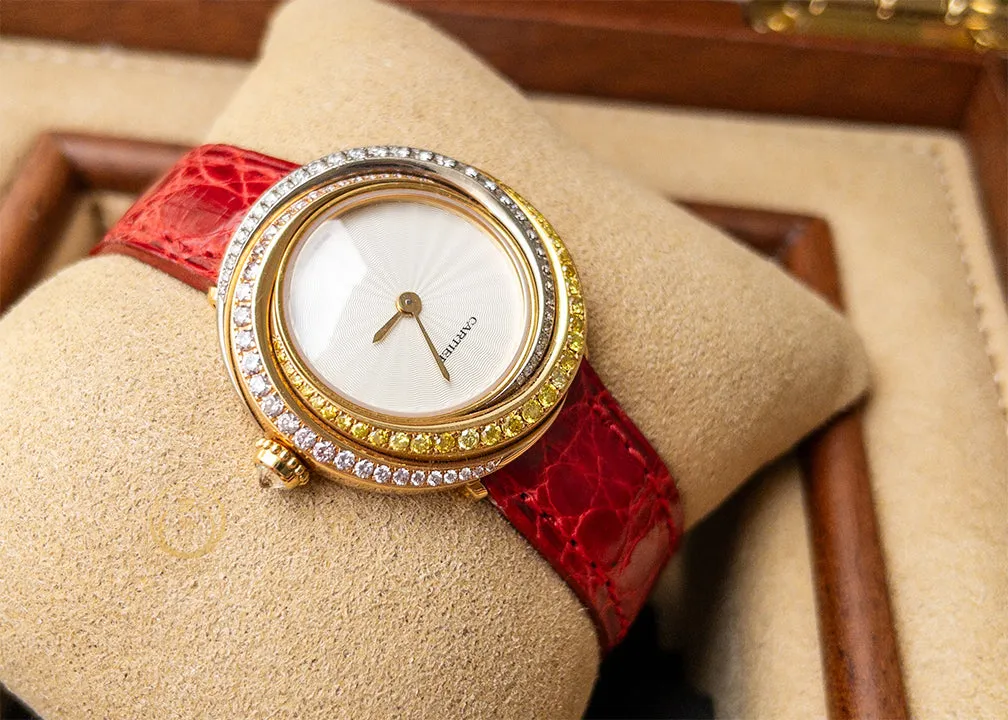 Cartier Trinity Watch Three Gold