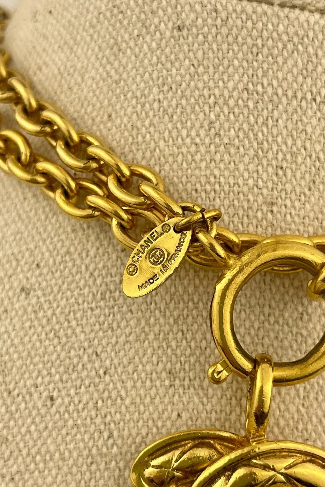 Chanel CC Gold Medium Necklace