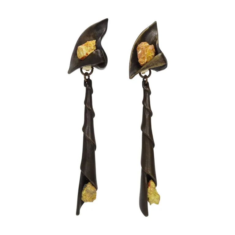 Claude Montana Bouquet Earrings