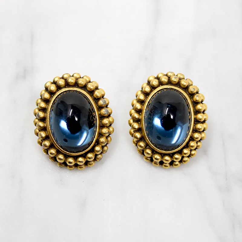 Collectible 1980s YSL Costume Earrings