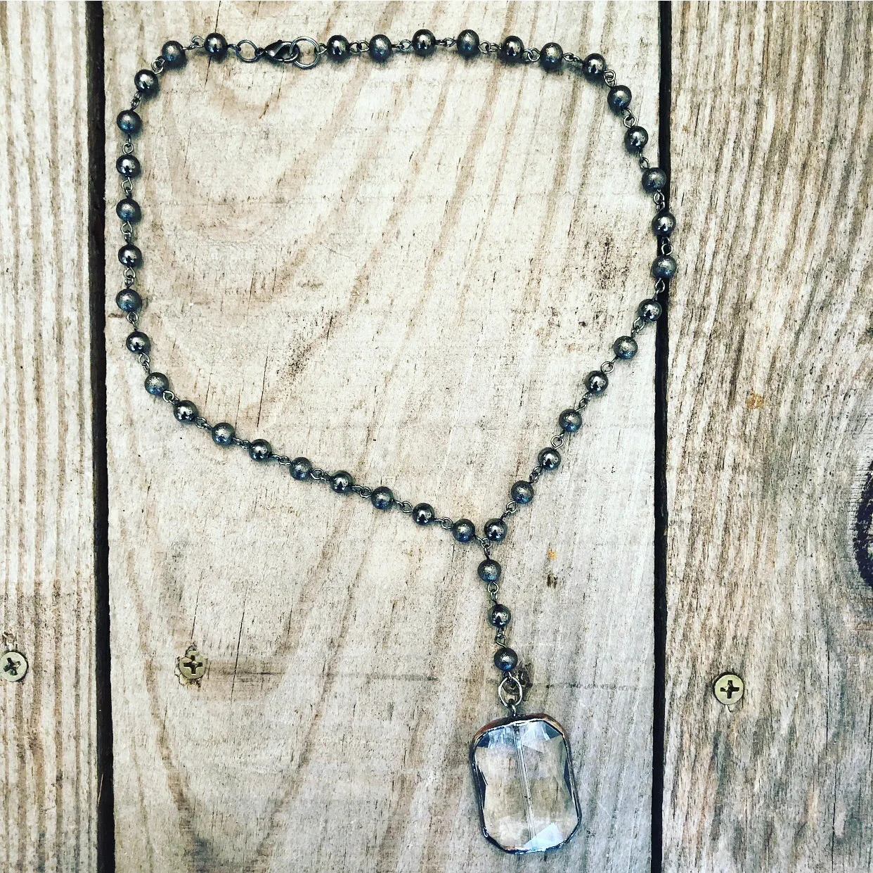 Crystal Beaded Necklace