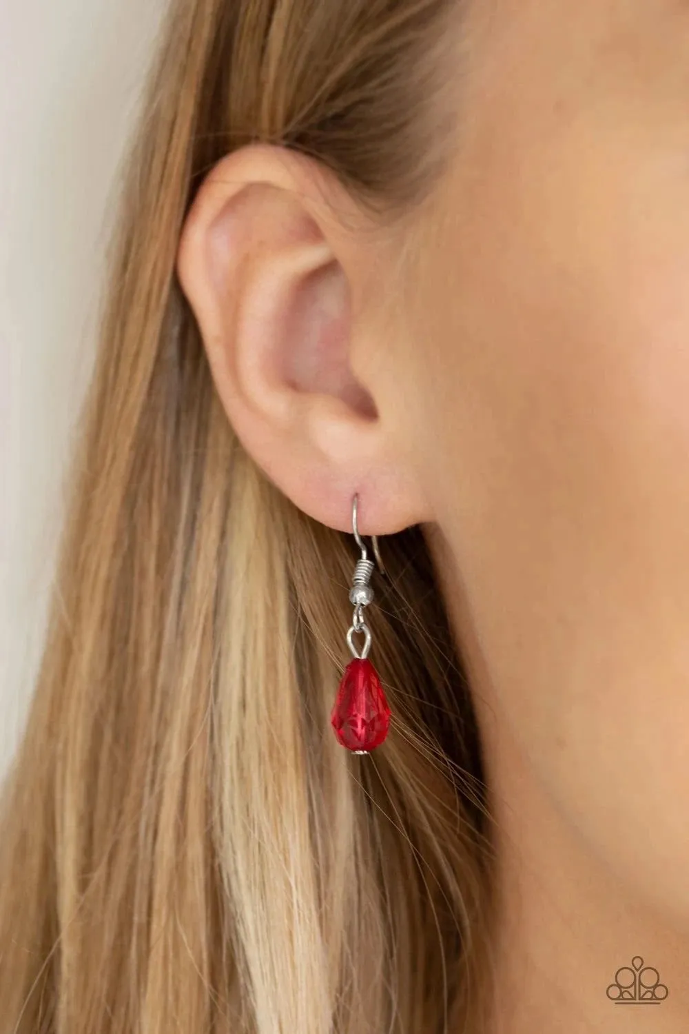 Crystal Couture Red Necklace