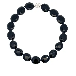 Crystal Oval Short Necklace