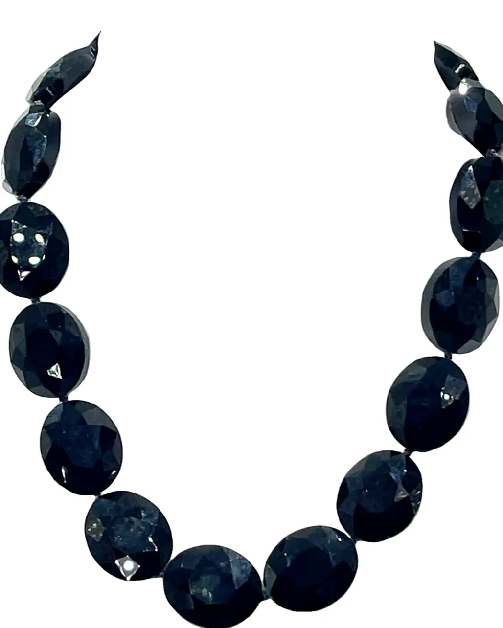 Crystal Oval Short Necklace