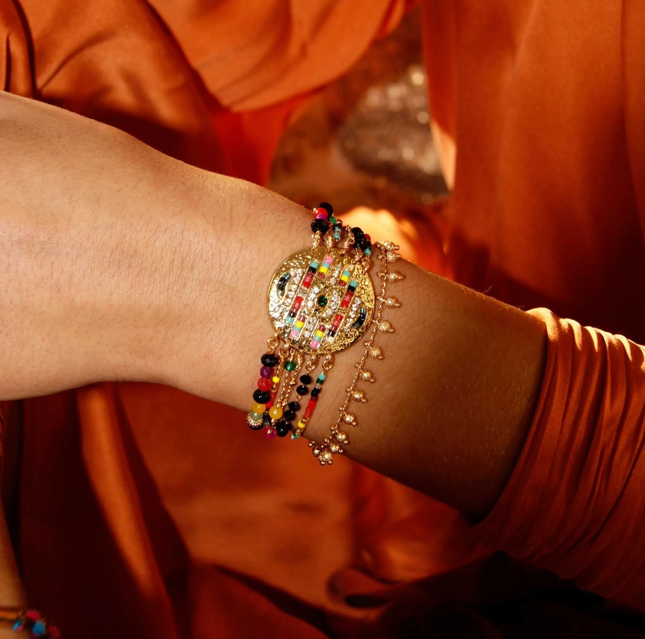 CUFF IROQUOIS - GOLD