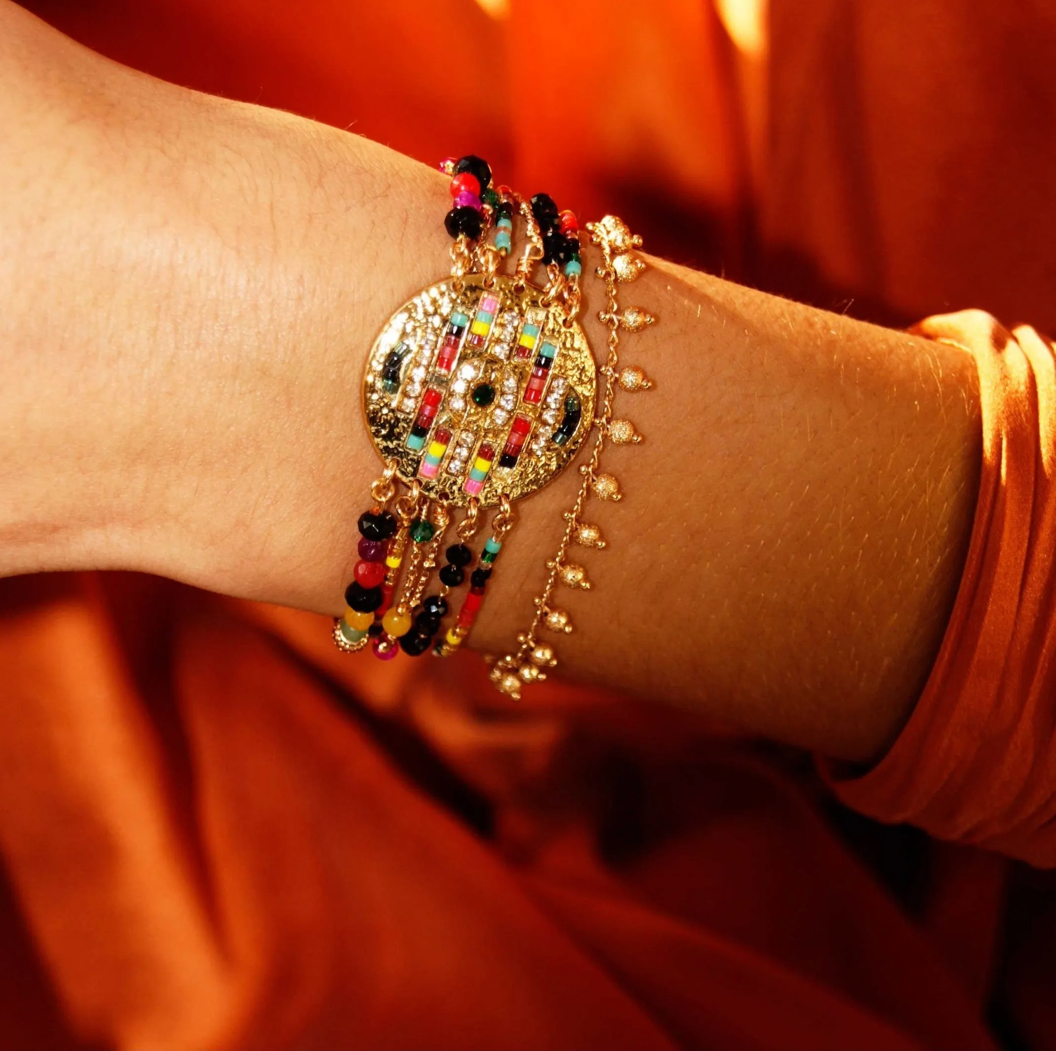 CUFF IROQUOIS - GOLD