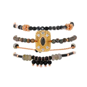 Cuff Karmelia Black