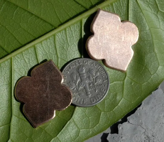 Curved diamond blank for layered pendants, earrings, or bracelets
