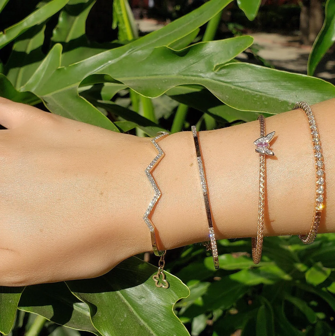 Cutie Cuff Diamond Bangle