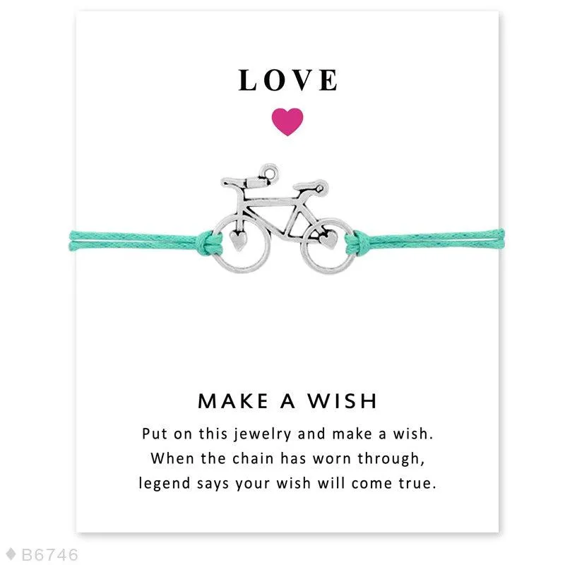 Cycolinks Bicycle Wish Bracelet