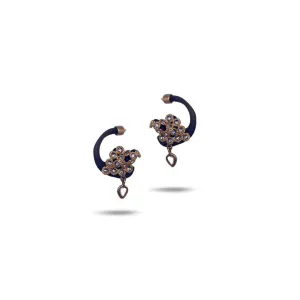 Diamond Bali Earrings