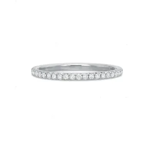Diamond Eternity Band in White Gold .20tw