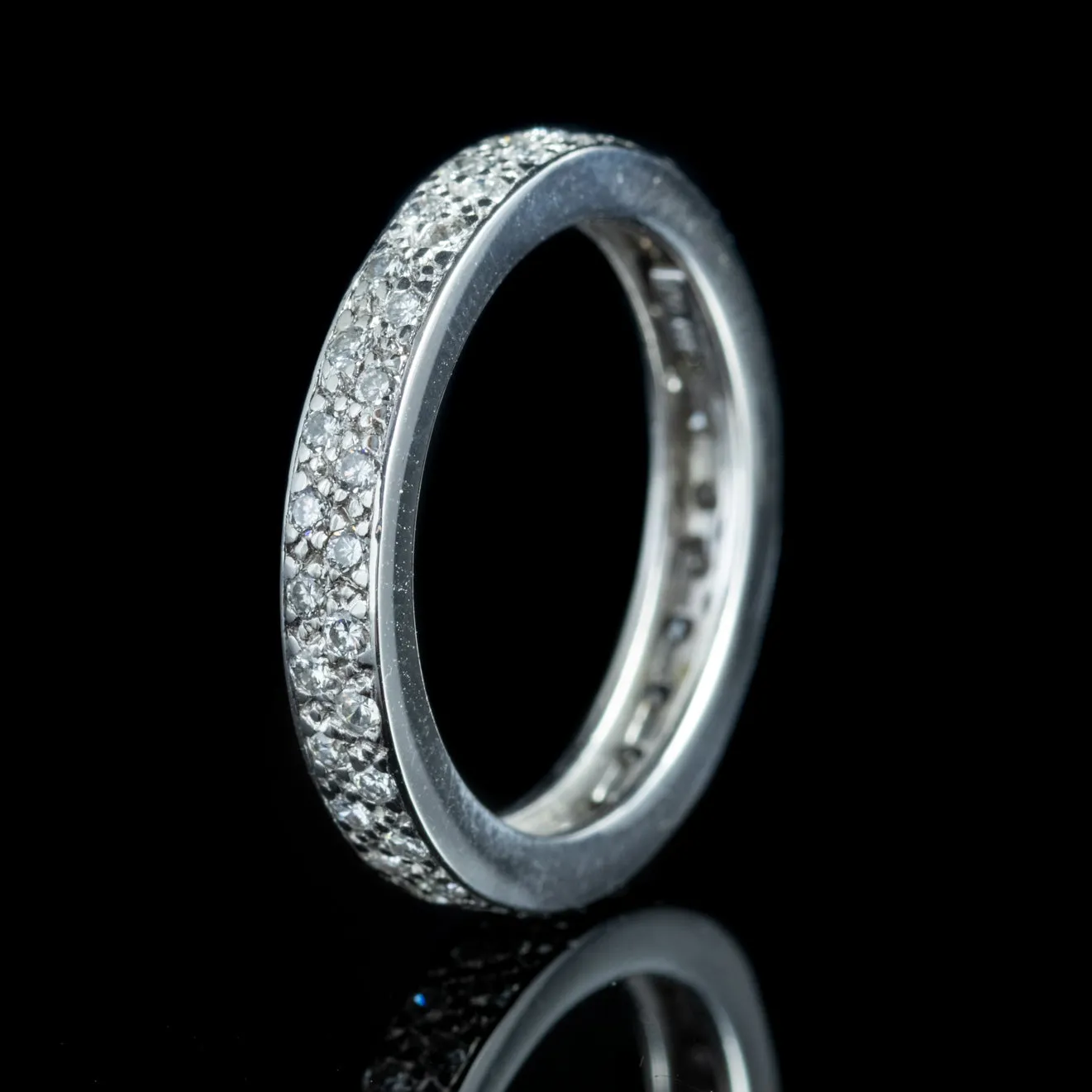 Diamond Eternity Ring 18Ct White Gold 1.50Ct Of Diamond