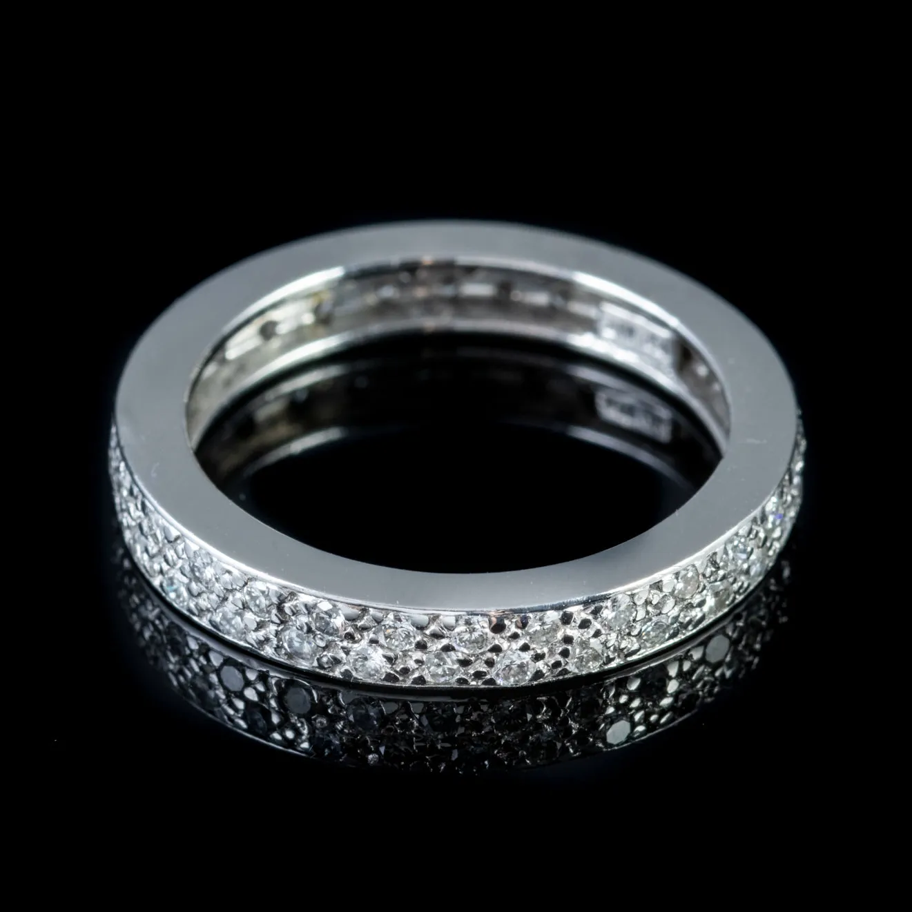 Diamond Eternity Ring 18Ct White Gold 1.50Ct Of Diamond