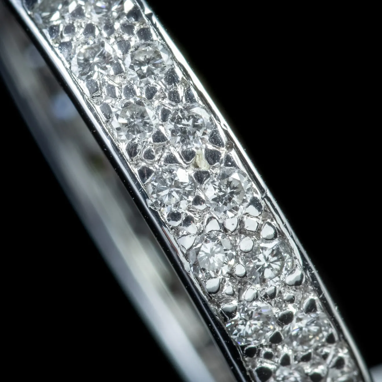 Diamond Eternity Ring 18Ct White Gold 1.50Ct Of Diamond