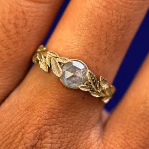 Diamond Leaves Ring