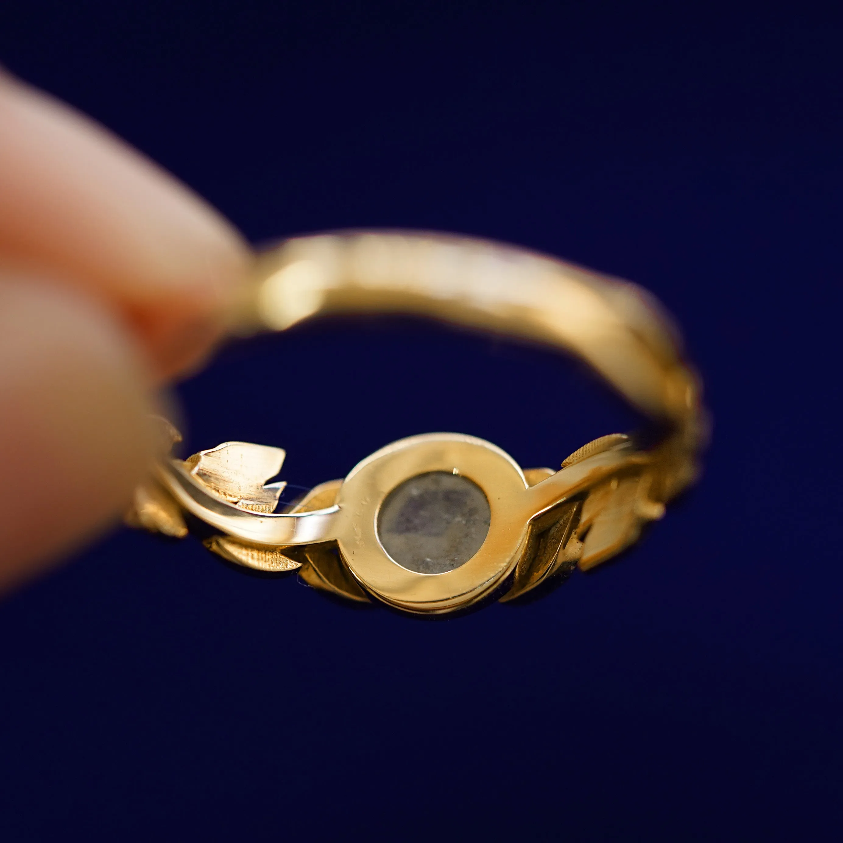 Diamond Leaves Ring