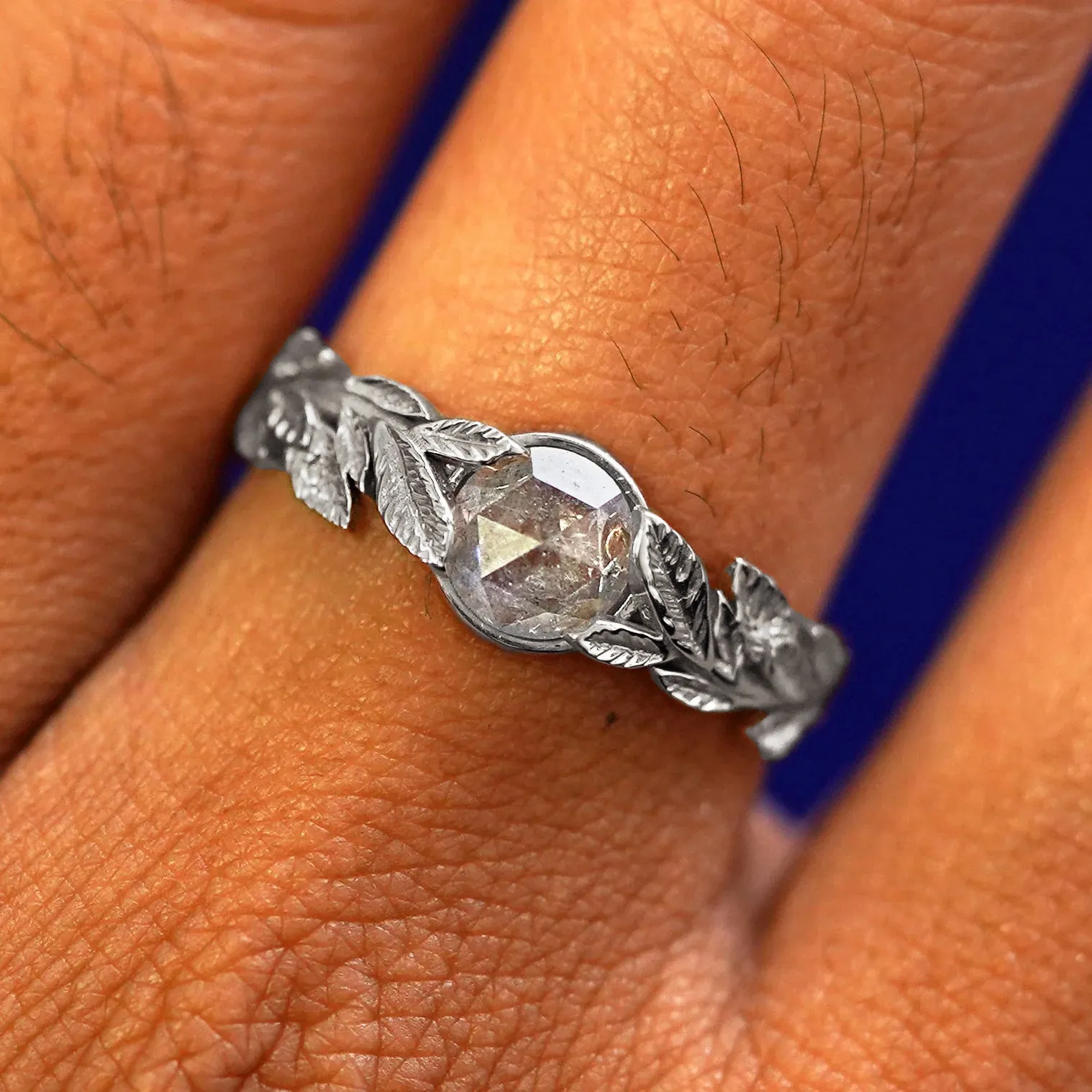Diamond Leaves Ring