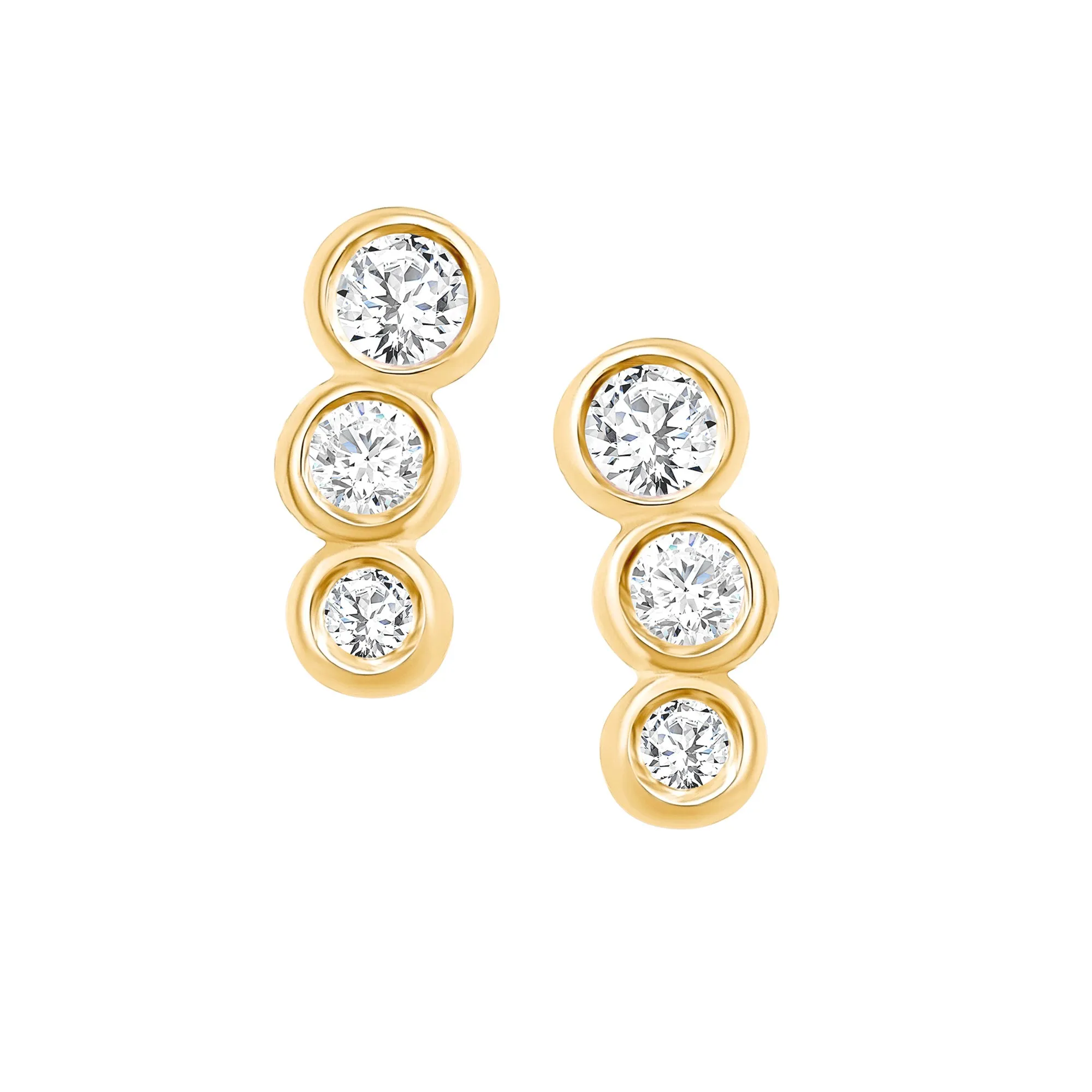 Drip Diamond Earrings