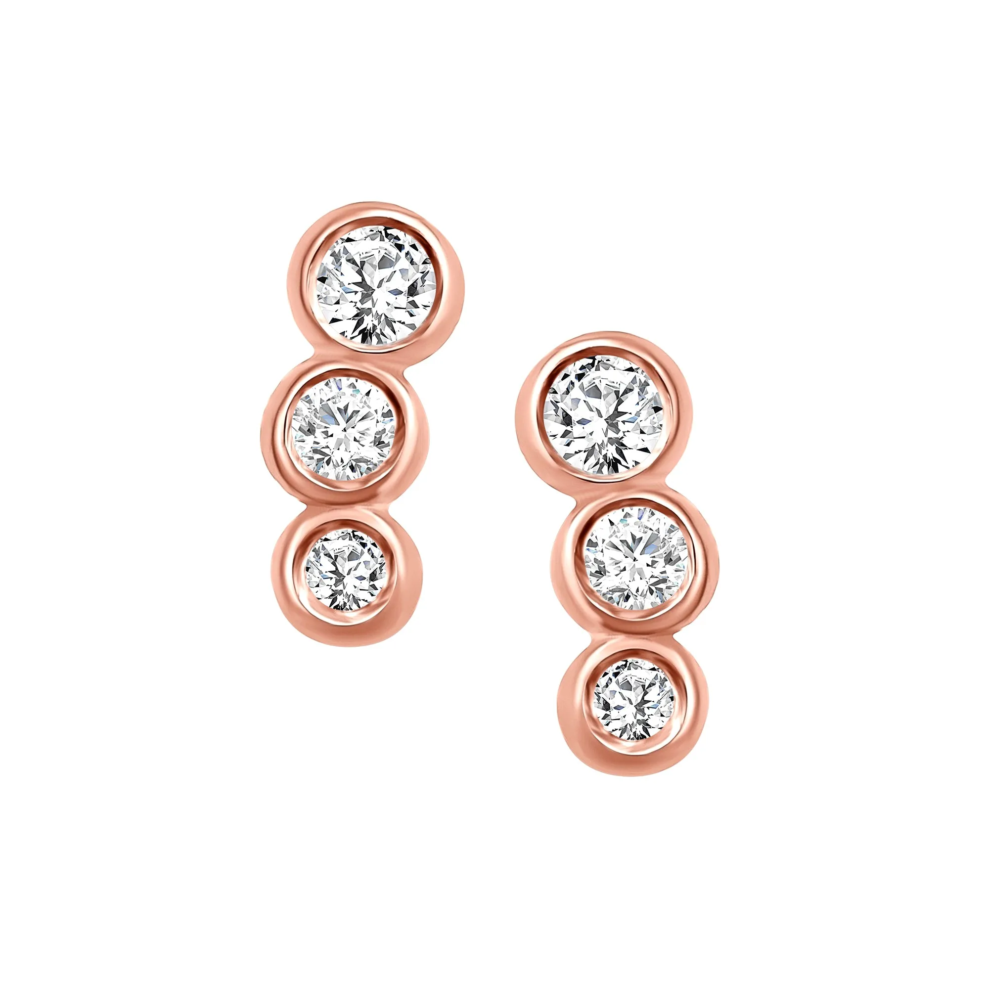 Drip Diamond Earrings