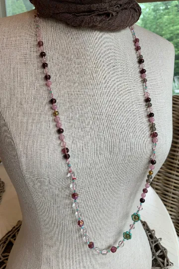 Duneflower Blossom Long Necklace