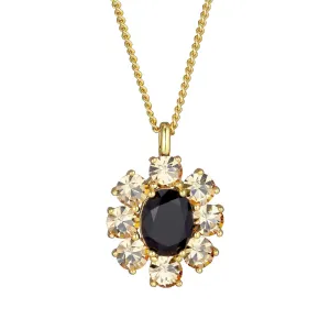 Dyrberg Kern Claudia Gold Necklace - Black