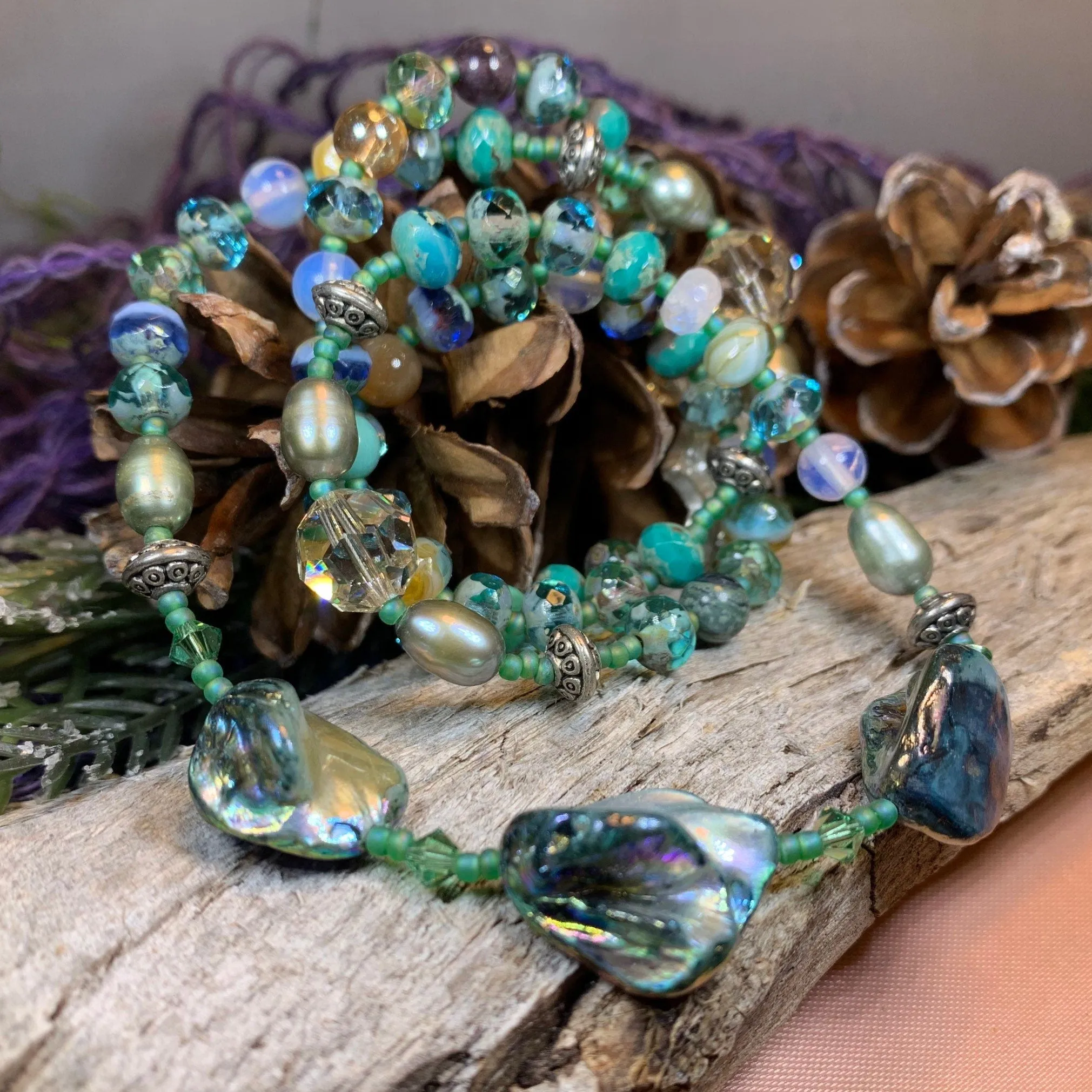 Elven Watersprite Seashell Necklace