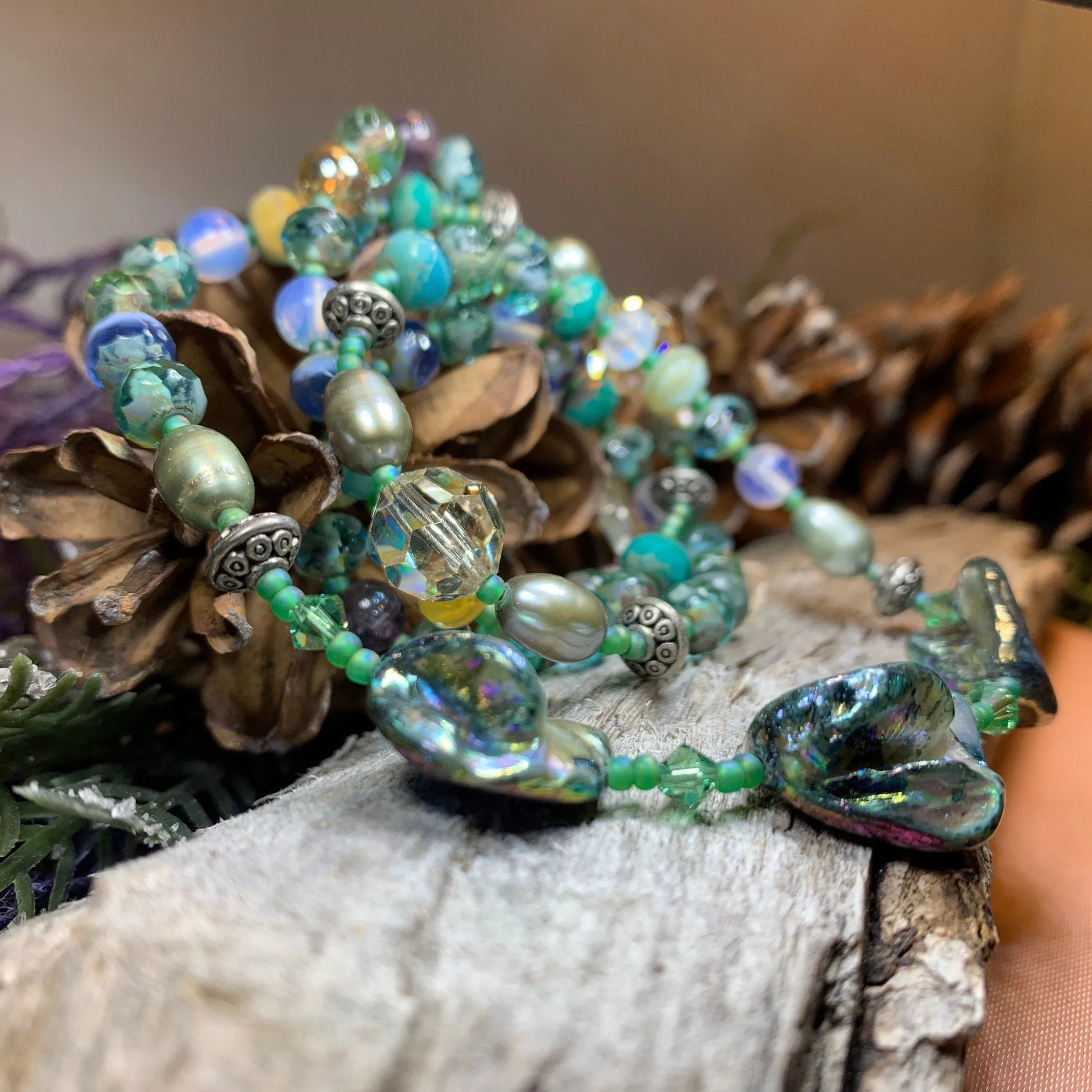 Elven Watersprite Seashell Necklace
