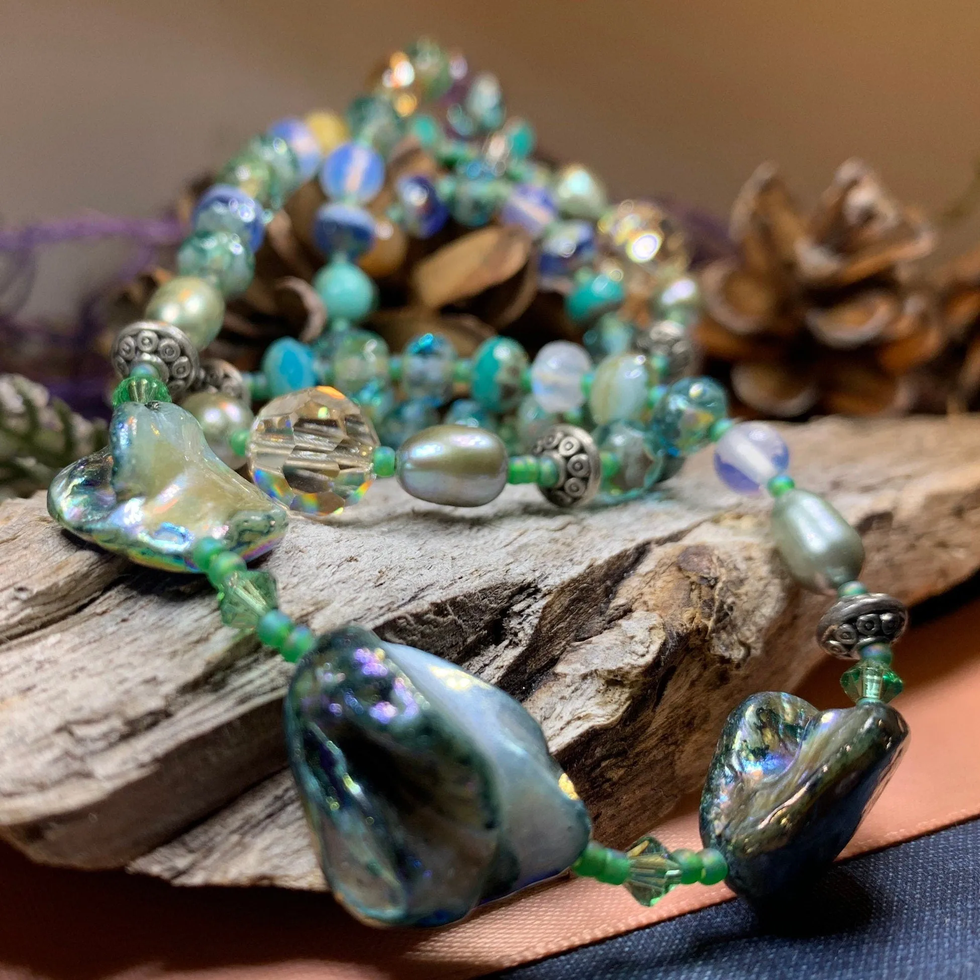 Elven Watersprite Seashell Necklace