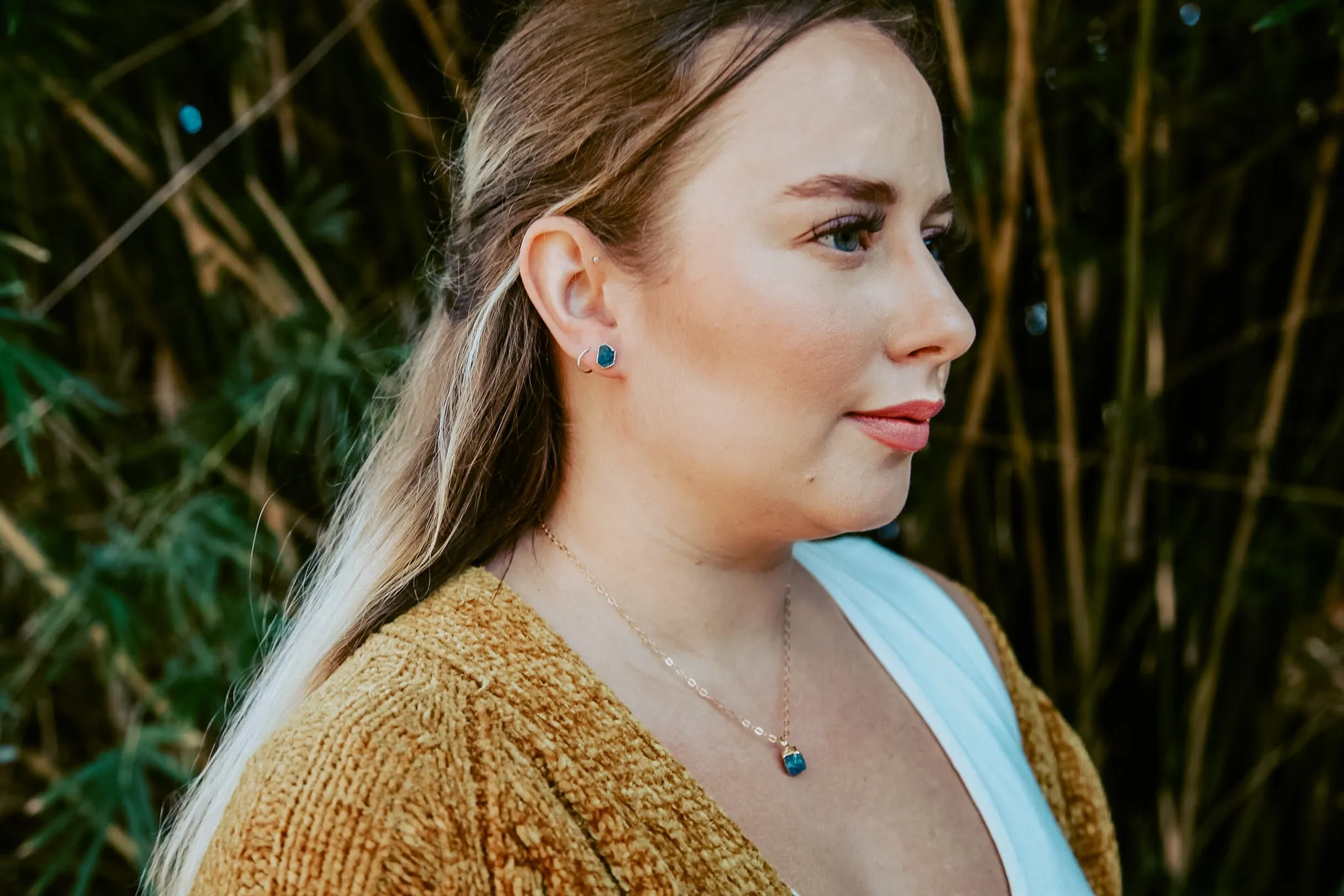Emerald Drop Necklace