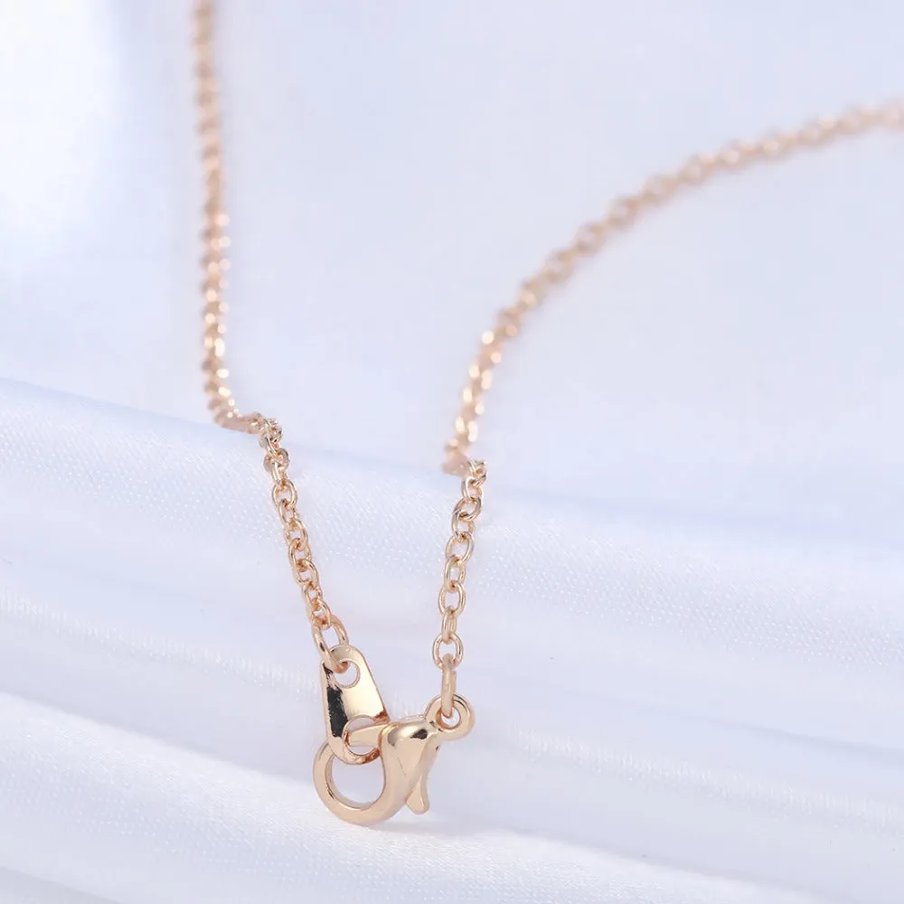 Enchanted Moon & Crystal Drop Necklace
